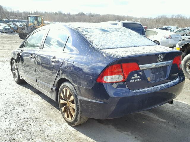 19XFA1F88AE022542 - 2010 HONDA CIVIC EX Mavi foto 3
