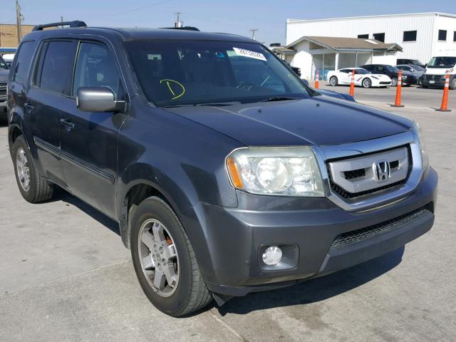 5FNYF3H92BB029428 - 2011 HONDA PILOT TOUR GRAY photo 1