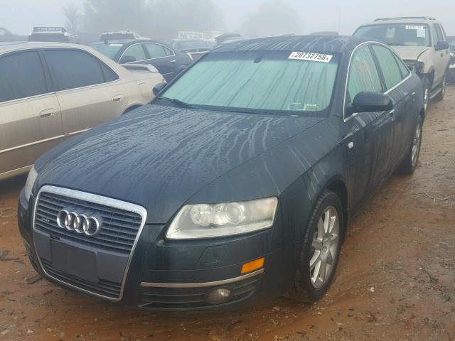 WAUDG74F35N077179 - 2005 AUDI A6 3.2 QUA GREEN photo 2