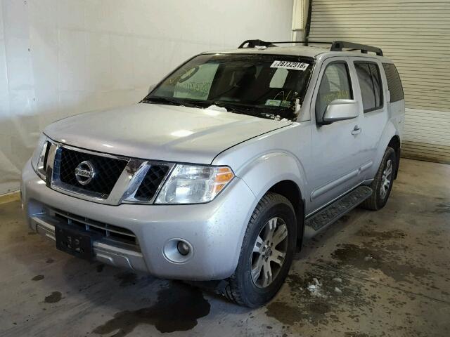 5N1AR1NB3AC611887 - 2010 NISSAN PATHFINDER SILVER photo 2