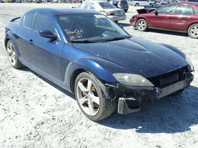 JM1FE173370208692 - 2007 MAZDA RX8 BLUE photo 1