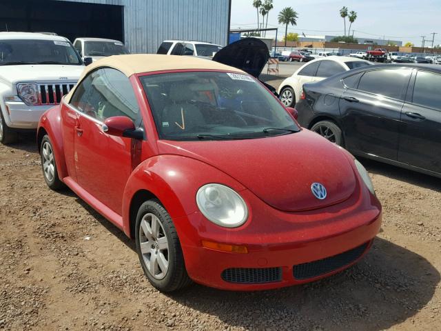 3VWRF31Y67M419955 - 2007 VOLKSWAGEN NEW BEETLE 红色 照片 1