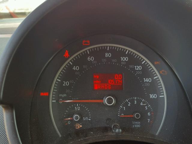 3VWRF31Y67M419955 - 2007 VOLKSWAGEN NEW BEETLE 红色 照片 8