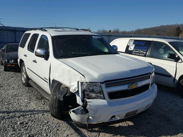 1GNSCCE06ER143510 - 2014 CHEVROLET TAHOE C150 WHITE photo 1