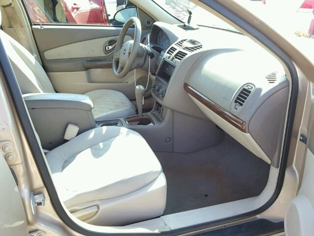 1G1ZT62825F181717 - 2005 CHEVROLET MALIBU MAX 金色 照片 5