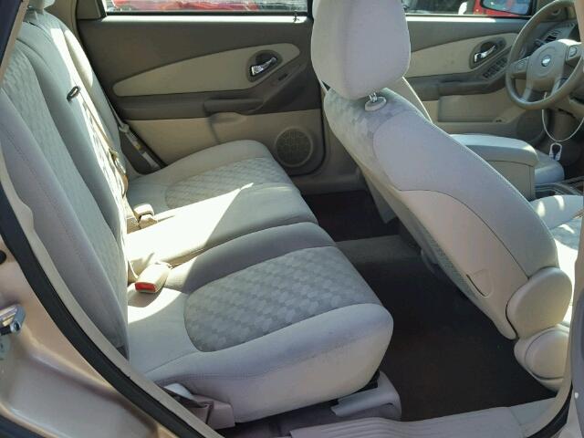 1G1ZT62825F181717 - 2005 CHEVROLET MALIBU MAX 金色 照片 6