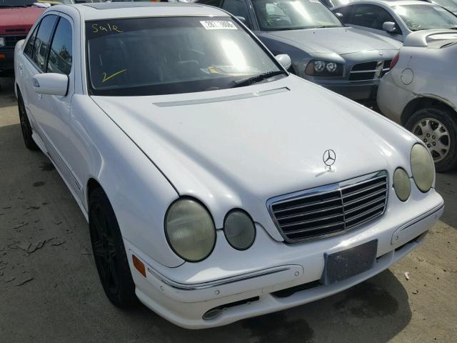 WDBJF70J31B180020 - 2001 MERCEDES-BENZ E 430 WHITE photo 1