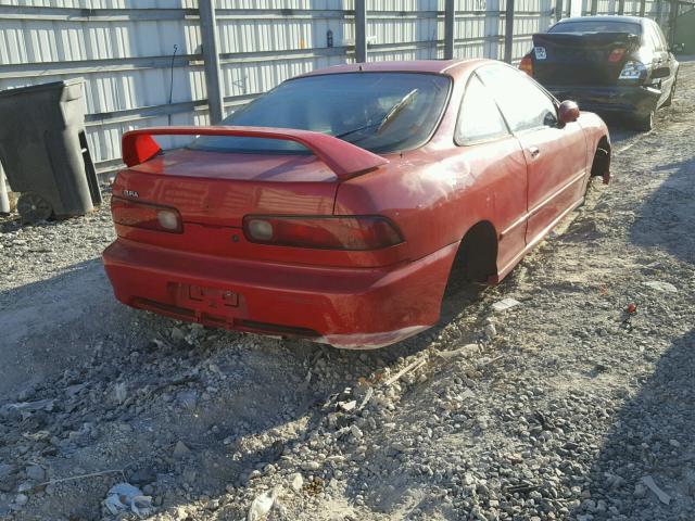 JH4DC239XXS001524 - 1999 ACURA INTEGRA GS RED photo 4