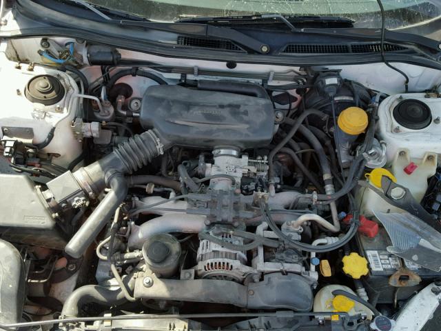 4S3BD4353V6216330 - 1997 SUBARU LEGACY L WHITE photo 7