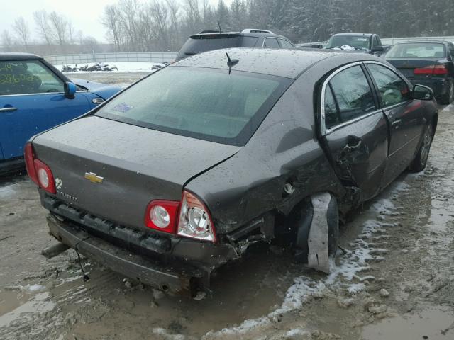 1G1ZD5EB6A4141838 - 2010 CHEVROLET MALIBU 2LT GRAY photo 4