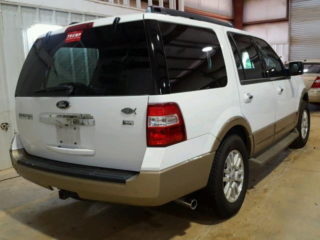 1FMJU1H50EEF14595 - 2014 FORD EXPEDITION WHITE photo 4