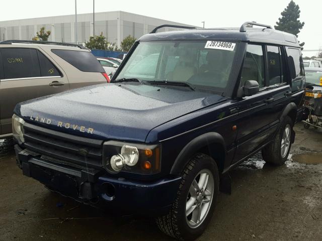 SALTY16433A795168 - 2003 LAND ROVER DISCOVERY BLUE photo 2