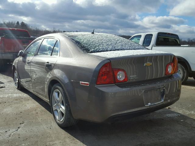 1G1ZB5EB8AF205291 - 2010 CHEVROLET MALIBU LS ყავისფერი ფოტო 3
