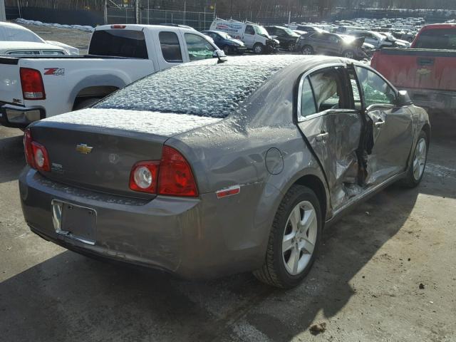 1G1ZB5EB8AF205291 - 2010 CHEVROLET MALIBU LS ყავისფერი ფოტო 4