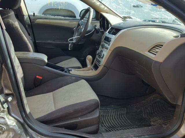 1G1ZB5EB8AF205291 - 2010 CHEVROLET MALIBU LS ყავისფერი ფოტო 5