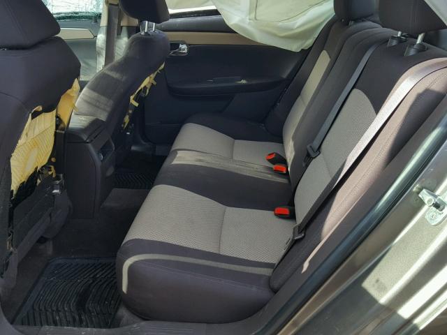 1G1ZB5EB8AF205291 - 2010 CHEVROLET MALIBU LS ყავისფერი ფოტო 6