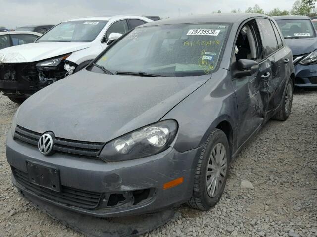 WVWDA7AJ2BW252413 - 2011 VOLKSWAGEN GOLF 灰色 照片 2