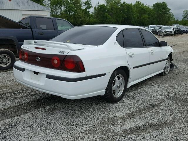 2G1WH55K5Y9229522 - 2000 CHEVROLET IMPALA LS WHITE photo 4