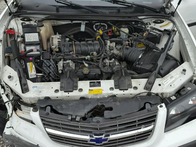 2G1WH55K5Y9229522 - 2000 CHEVROLET IMPALA LS WHITE photo 7