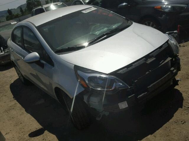 KNADM4A38G6572685 - 2016 KIA RIO LX Արծաթագույն լուսանկար 1