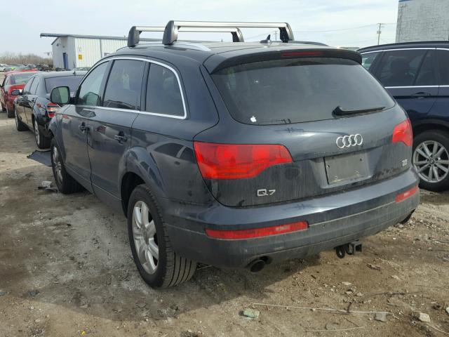 WA1BY74L88D043904 - 2008 AUDI Q7 3.6 QUA BLUE photo 3