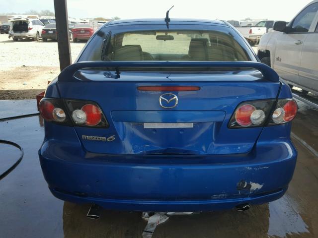 1YVHP84C275M24238 - 2007 MAZDA 6 I BLUE photo 9