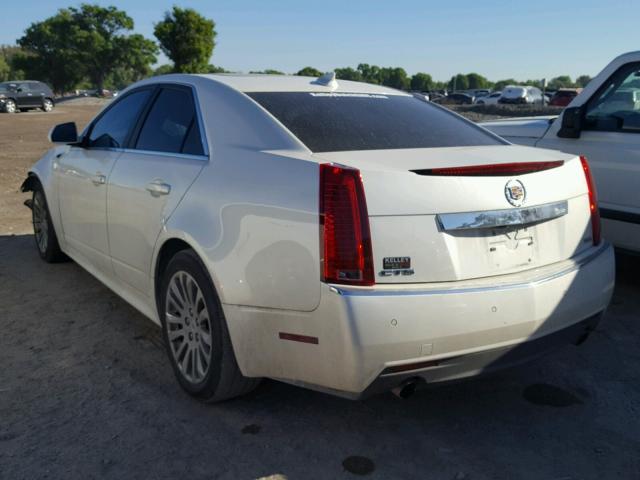 1G6DP5ED9B0141323 - 2011 CADILLAC CTS PREMIU WHITE photo 3