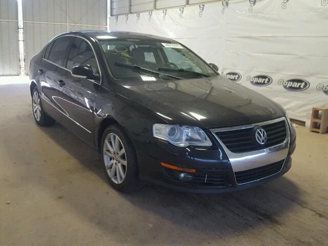 WVWJK7ANXAE068845 - 2010 VOLKSWAGEN PASSAT KOM BLACK photo 1