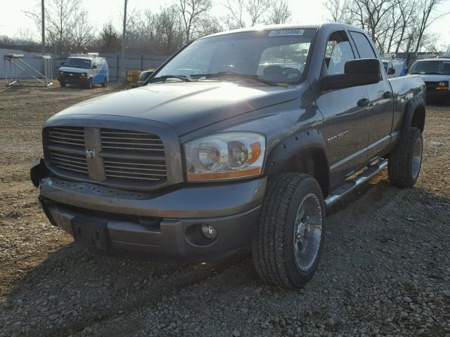 1D7KS28C16J154576 - 2006 DODGE RAM 2500 S GRAY photo 2