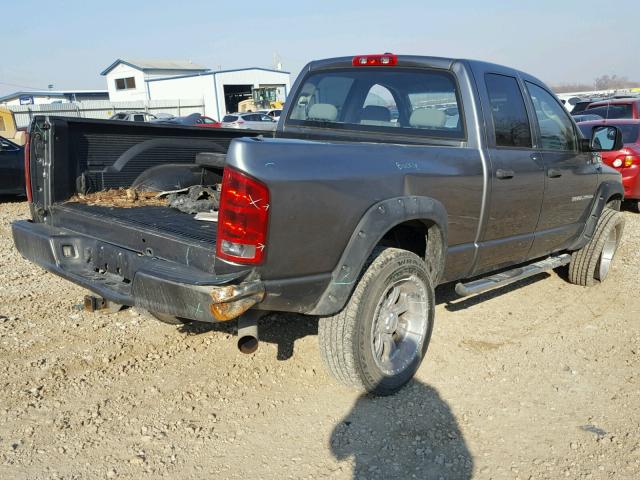 1D7KS28C16J154576 - 2006 DODGE RAM 2500 S GRAY photo 4