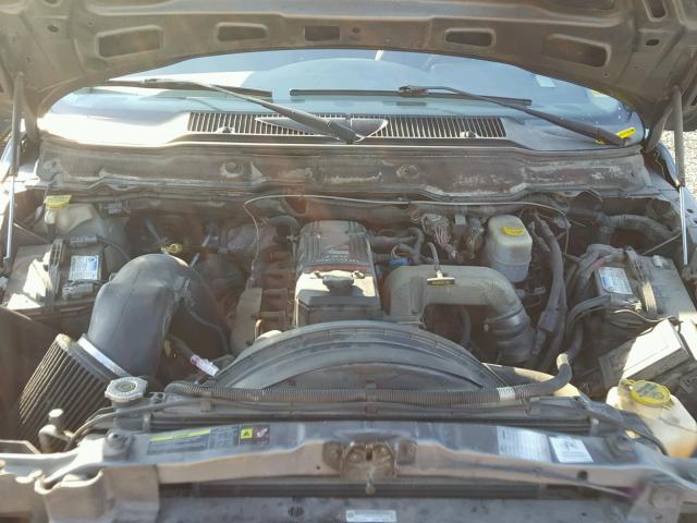 1D7KS28C16J154576 - 2006 DODGE RAM 2500 S GRAY photo 7