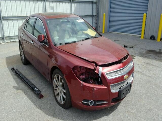 1G1ZK57728F165020 - 2008 CHEVROLET MALIBU LTZ RED photo 1