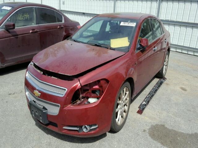 1G1ZK57728F165020 - 2008 CHEVROLET MALIBU LTZ 红色 照片 2