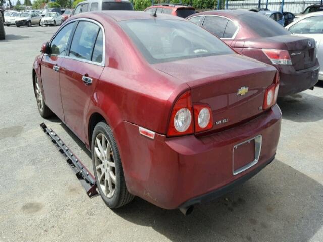 1G1ZK57728F165020 - 2008 CHEVROLET MALIBU LTZ 红色 照片 3