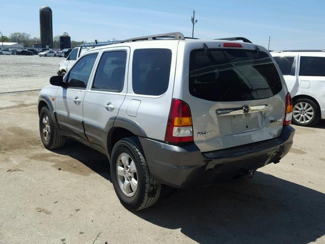 4F2CZ06144KM03041 - 2004 MAZDA TRIBUTE ES 银色 照片 3