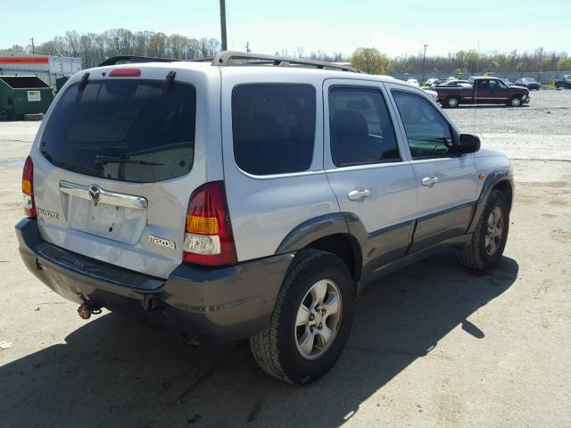 4F2CZ06144KM03041 - 2004 MAZDA TRIBUTE ES SILVER photo 4