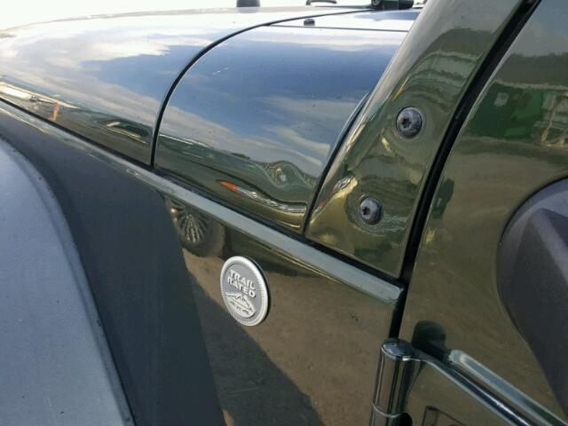 1J4AA2D1XBL504437 - 2011 JEEP WRANGLER S GREEN photo 9