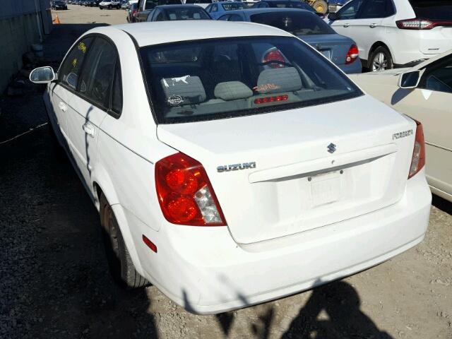 KL5JD56Z28K729893 - 2008 SUZUKI FORENZA BA WHITE photo 3