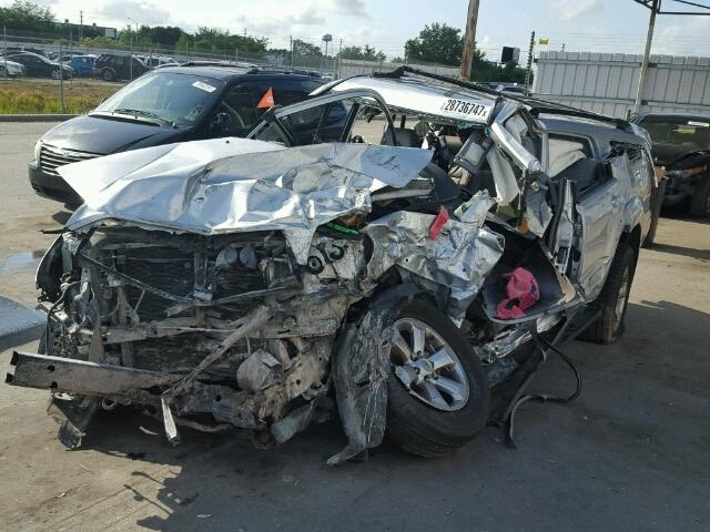 JTEBU17R38K002635 - 2008 TOYOTA 4RUNNER LT SILVER photo 2