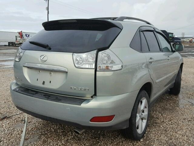 2T2HA31U25C041631 - 2005 LEXUS RX 330 GRAY photo 4