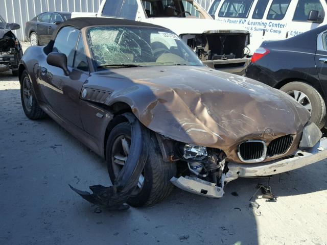 WBACH9343YLG05908 - 2000 BMW Z3 2.3 BROWN photo 1