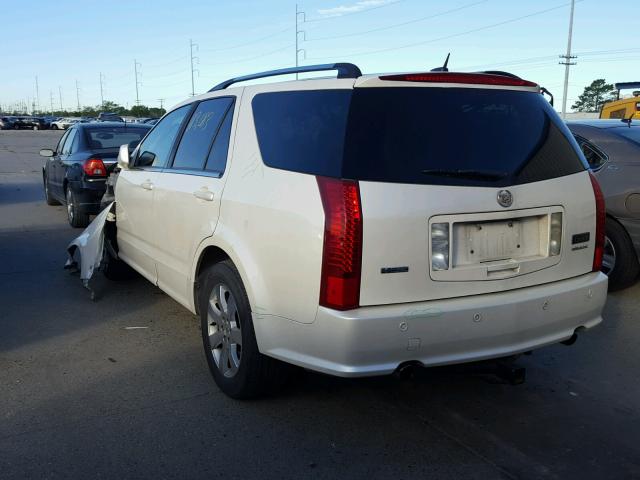 1GYEE63A780120642 - 2008 CADILLAC SRX WHITE photo 3