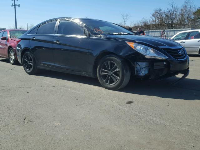 5NPEB4AC8DH659825 - 2013 HYUNDAI SONATA GLS BLACK photo 1