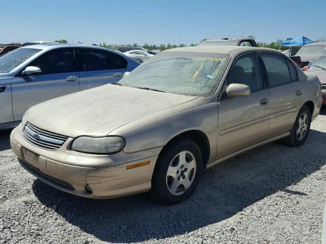 1G1NE52J93M695742 - 2003 CHEVROLET MALIBU LS BEIGE photo 2