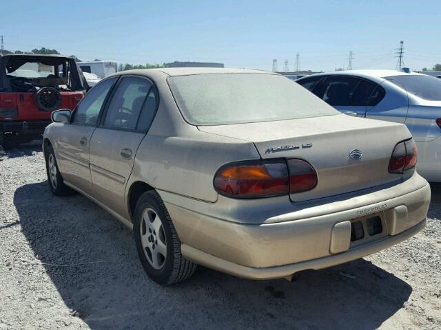 1G1NE52J93M695742 - 2003 CHEVROLET MALIBU LS BEIGE photo 3