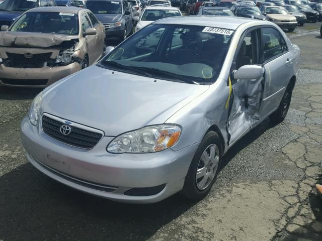 1NXBR32E77Z794910 - 2007 TOYOTA COROLLA SILVER photo 2