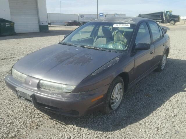 1G8ZK5276WZ133367 - 1998 SATURN SL2 PURPLE photo 2