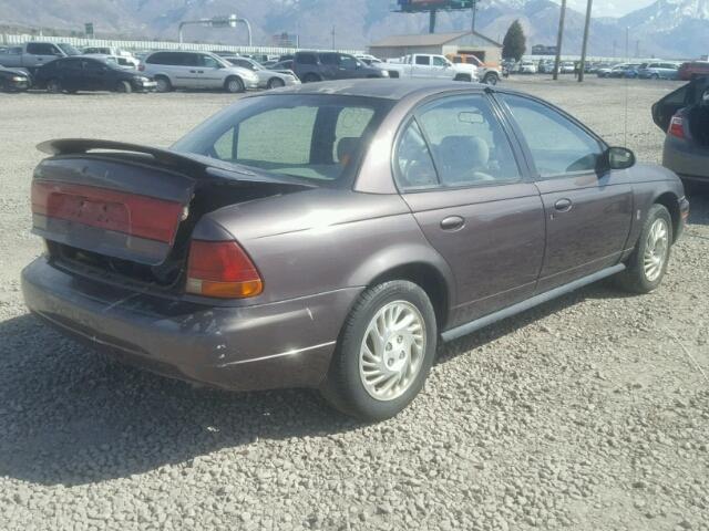 1G8ZK5276WZ133367 - 1998 SATURN SL2 PURPLE photo 4