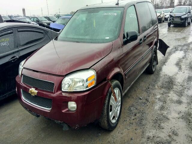 1GNDU231X9D118446 - 2009 CHEVROLET UPLANDER L 红色 照片 2