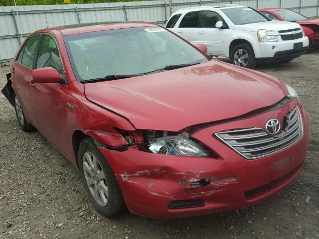 4T1BB46K59U106805 - 2009 TOYOTA CAMRY HYBR RED photo 1